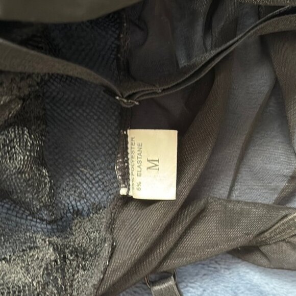 MM35 SHEIN Black Lace Bodysuit - Picture 8 of 8